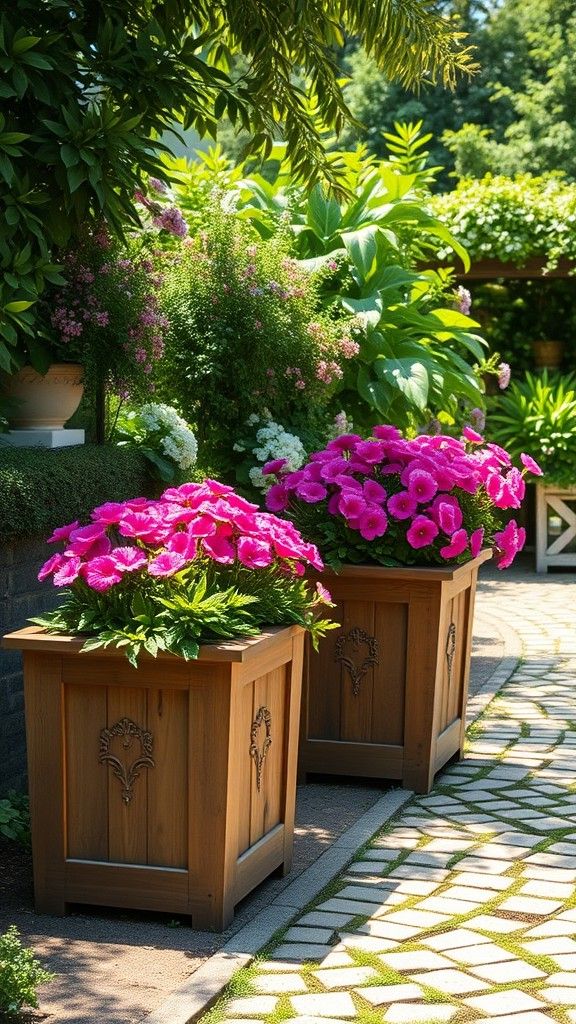 Add Character with Handcrafted Planters