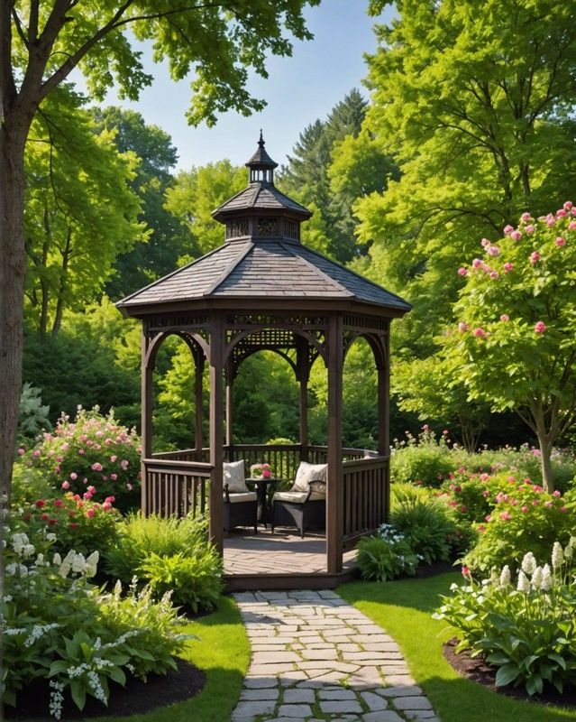 Screened-In Gazebo Option