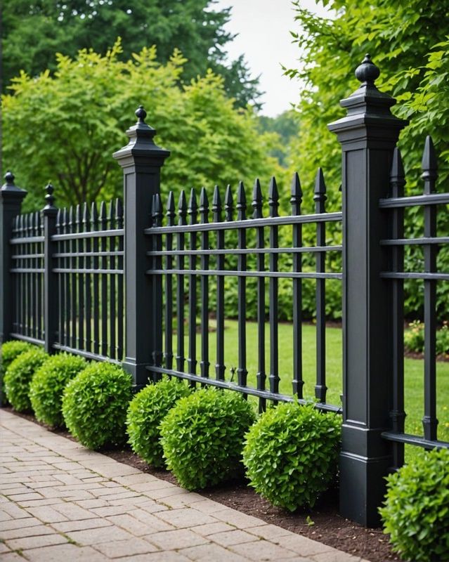 Ornamental Fence Border