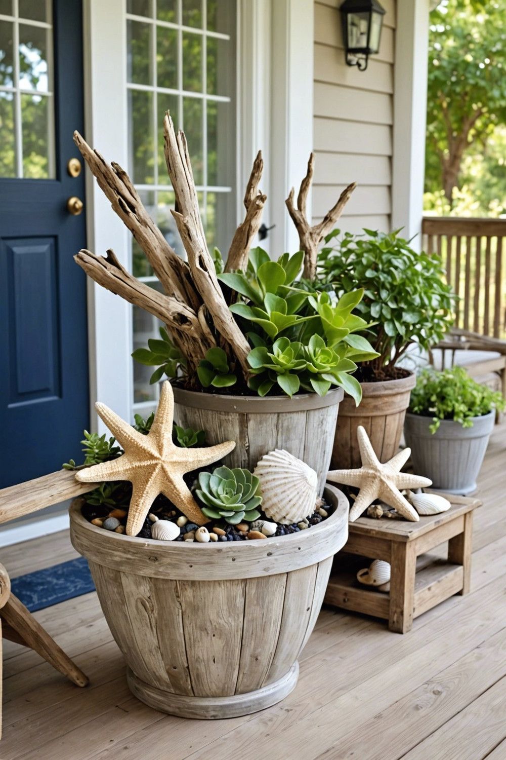Add Coastal Style With Driftwood Accents