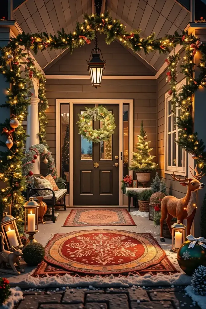 Lighted LED Wreaths for Outdoor Displays - photo 2