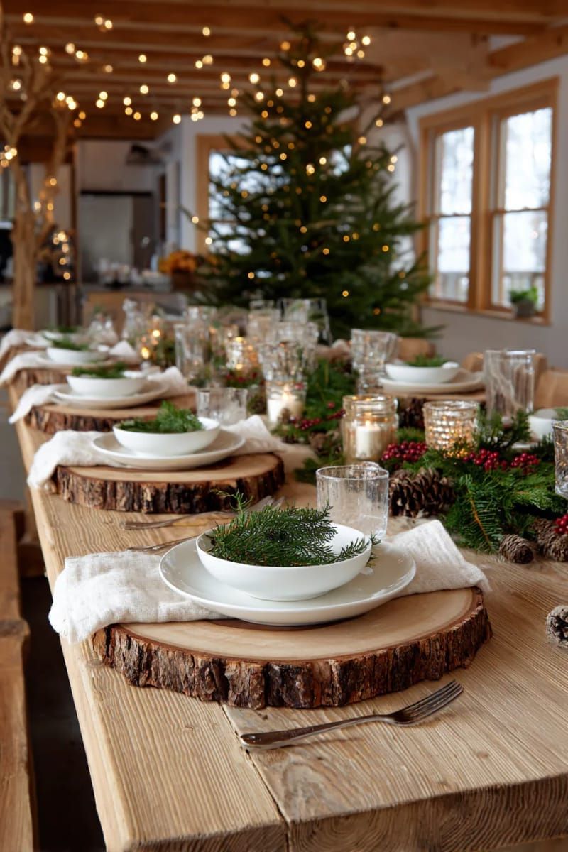 12. Wood Slice Chargers for a Rustic Table - photo 3