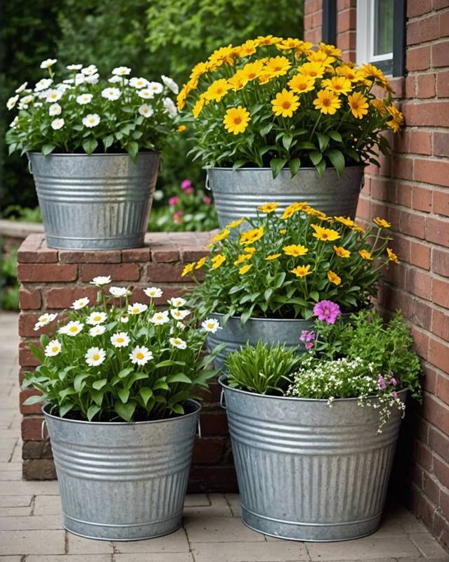 Galvanized Tub Planter Ideas