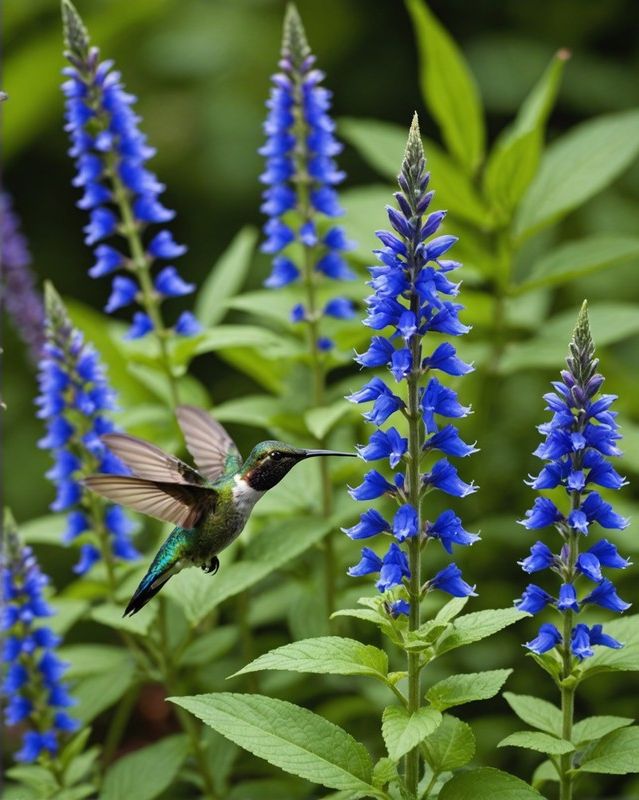 Salvia guaranitica Anise-Scented Sage Notes