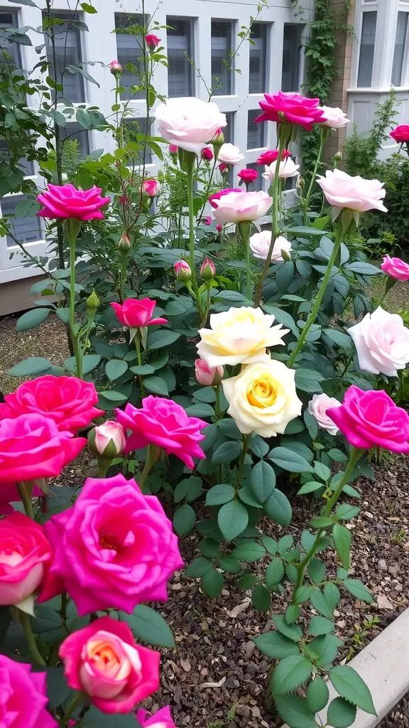 62. Elegant Rose Garden Ideas with Fragrant Blooms