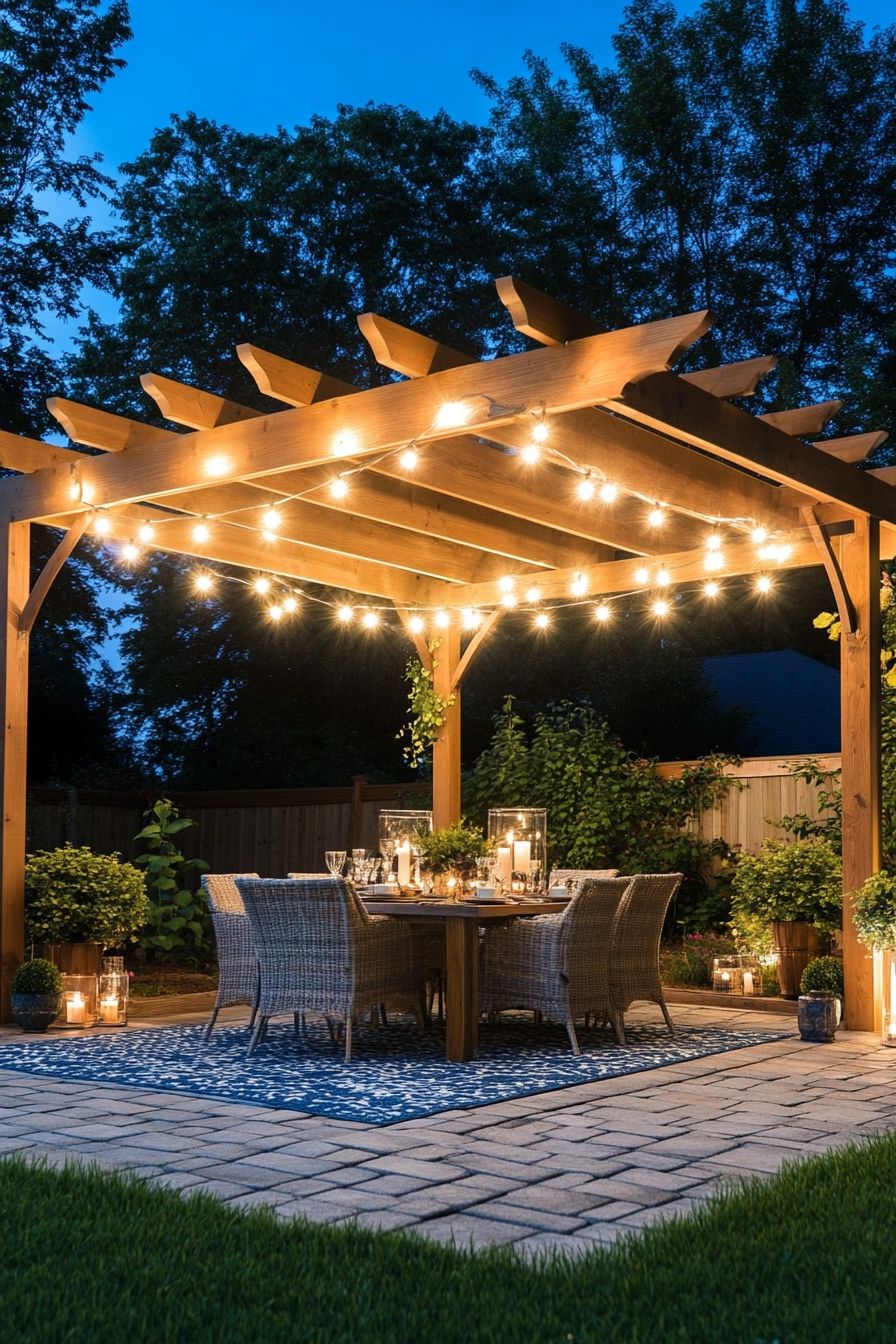 20 Creative String Light Hanging Ideas - photo 9