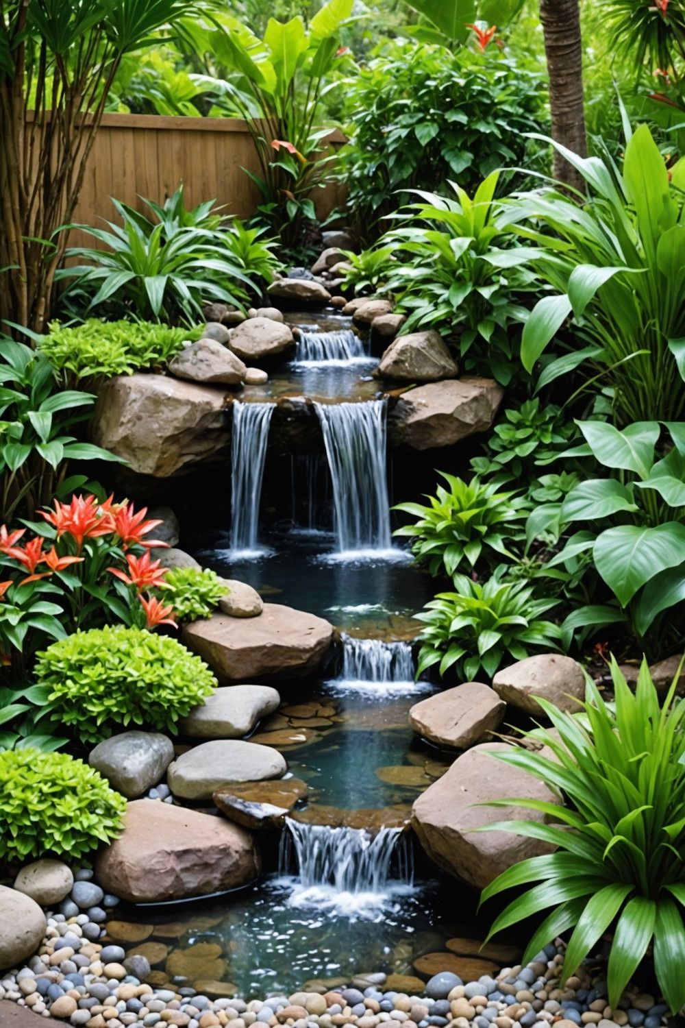 3. Add a Mini Waterfall Feature
