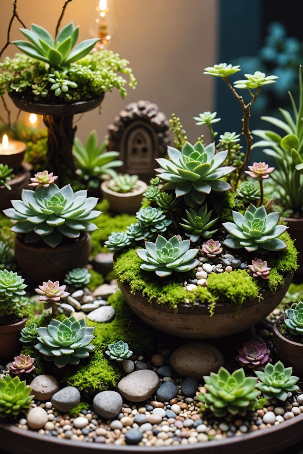 Playful Succulent Fairy Garden Ideas