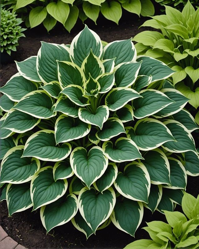 Emerald Crown Hosta