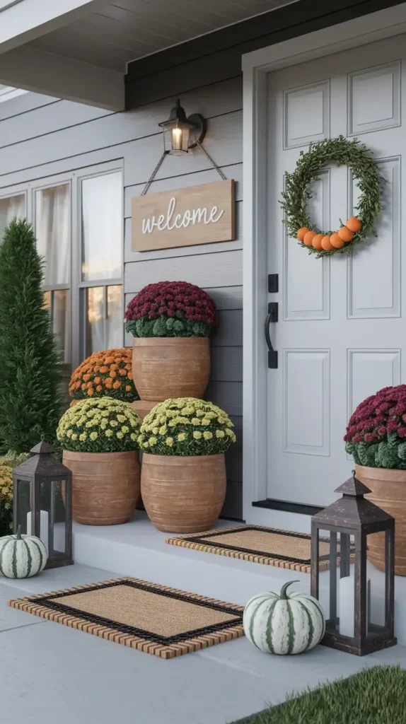 Welcoming Fall Entryway Decor Ideas - photo 2