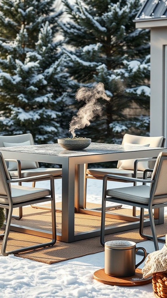 Why Choose Aluminum Dining Sets