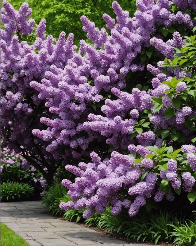 Lilac Bushes for Fragrant Blooms
