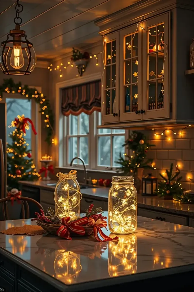 Festive Lighting Ideas to Set the Kitchen Mood - photo 2