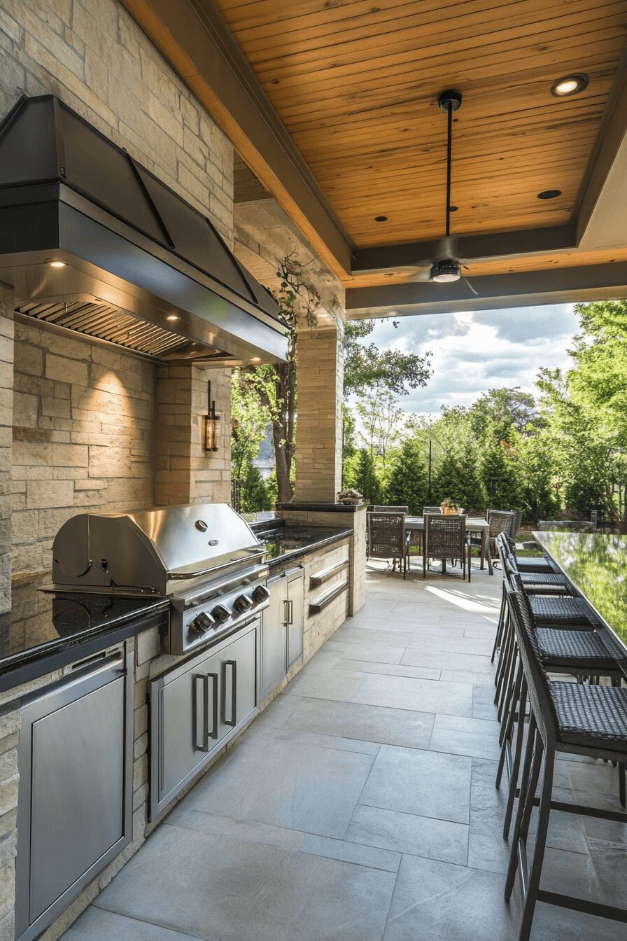 Revamp Your Backyard with These 34 Stunning Outdoor Kitchen Ideas - photo 29