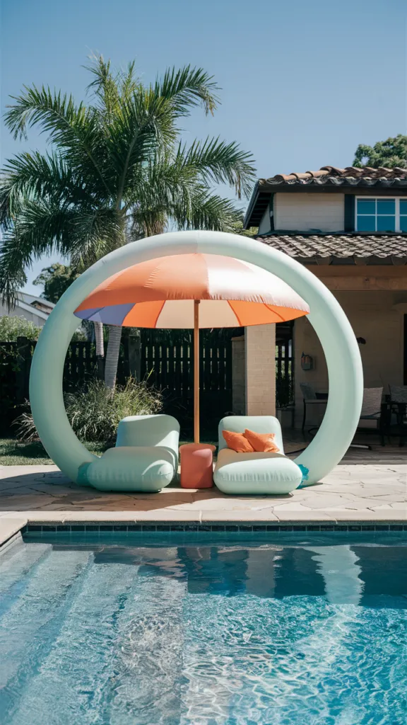 Inflatable Pool Shade Options