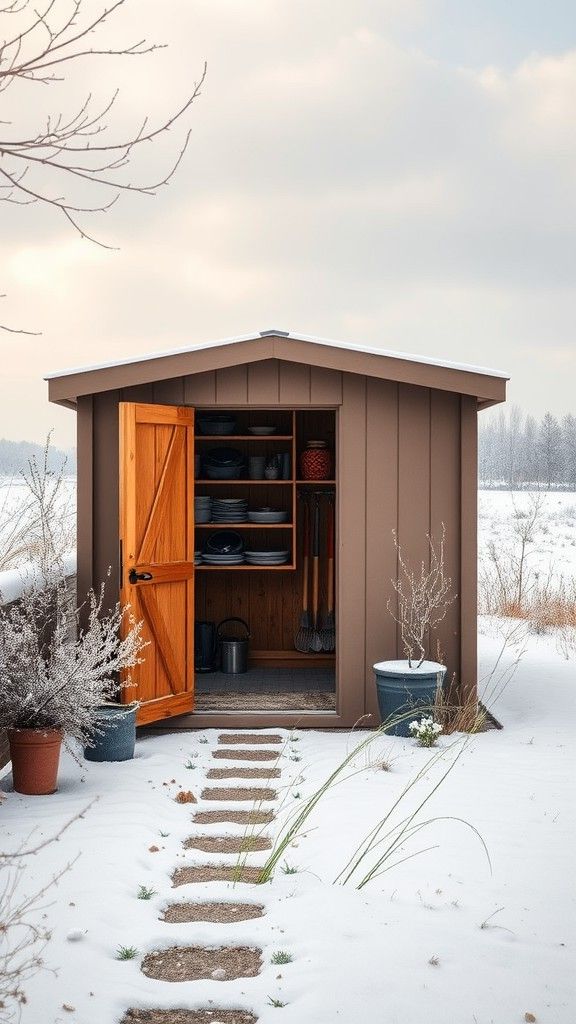 Garden Shed for Patio Storage