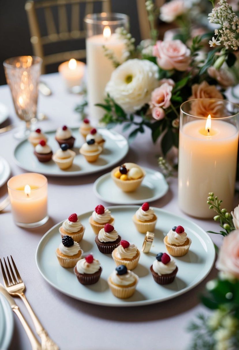 8) Elegant Mini Dessert Shot Ideas