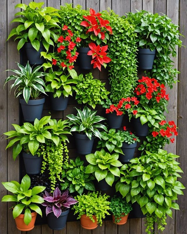 Tiered Hanging Planters