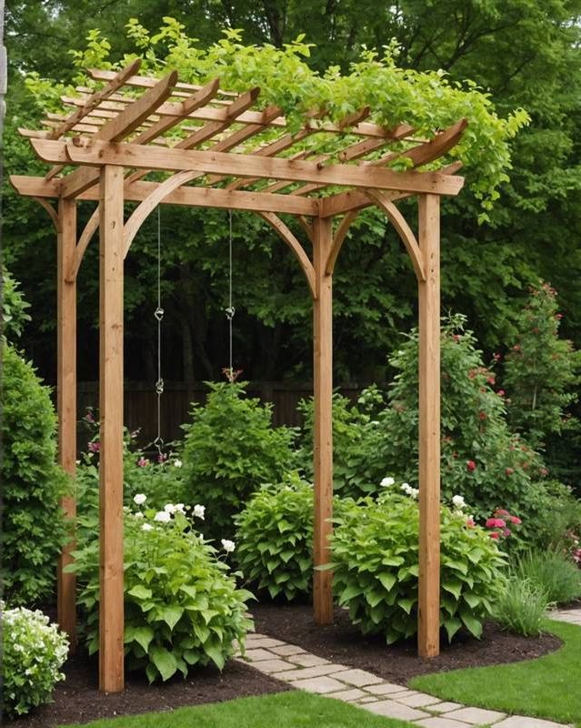 4. Install a Trellis or Arbor