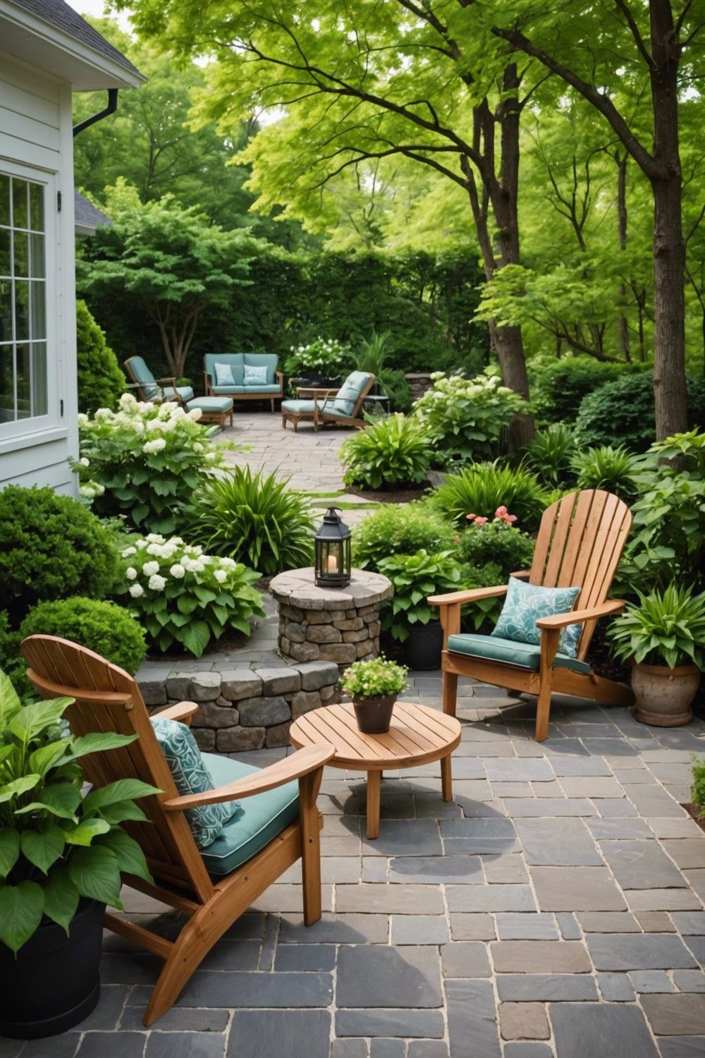 Adirondack Chairs for a Classic Patio Look