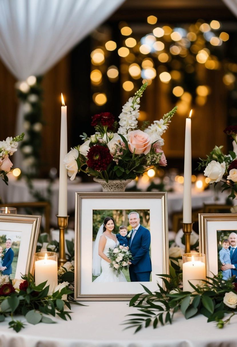 9) Display Family Photos on the Table
