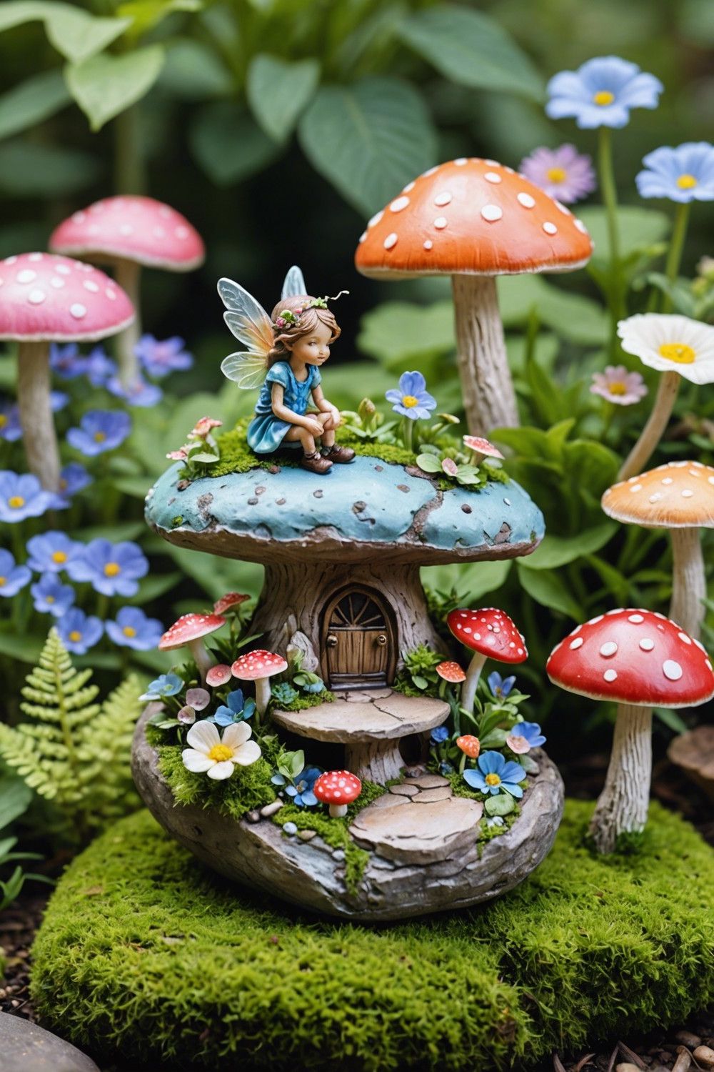Magical Fairy Garden Rock Ideas