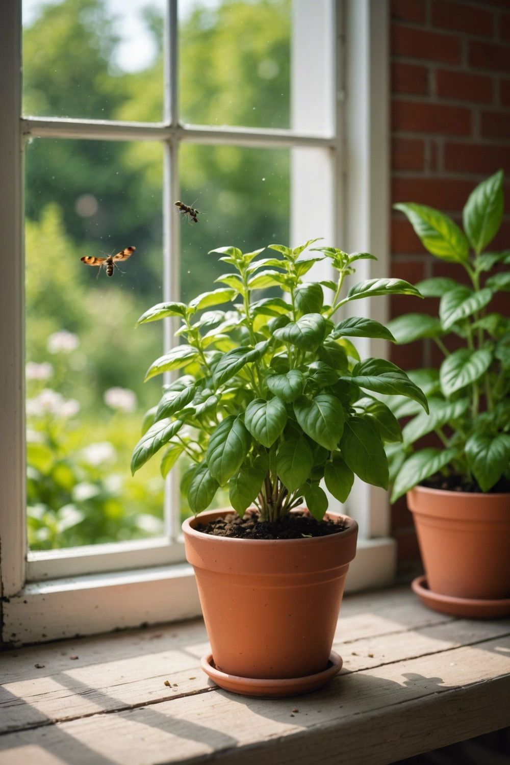 Basil for Repelling Mosquitoes