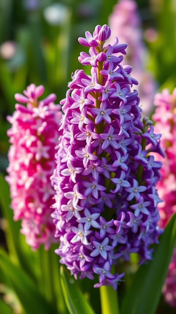 3 Hyacinths: Fragrant Clusters of Color