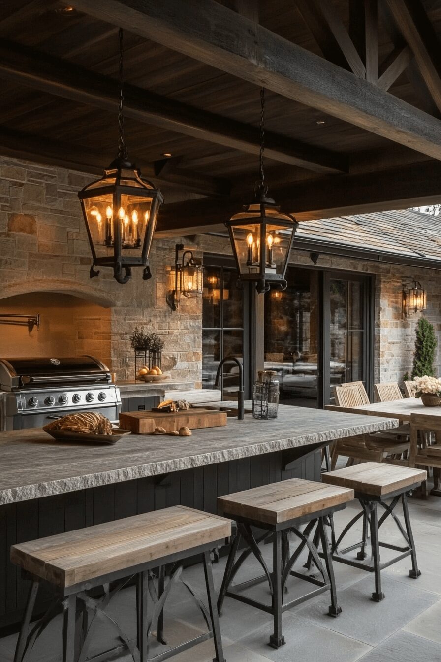Revamp Your Backyard with These 34 Stunning Outdoor Kitchen Ideas - photo 31