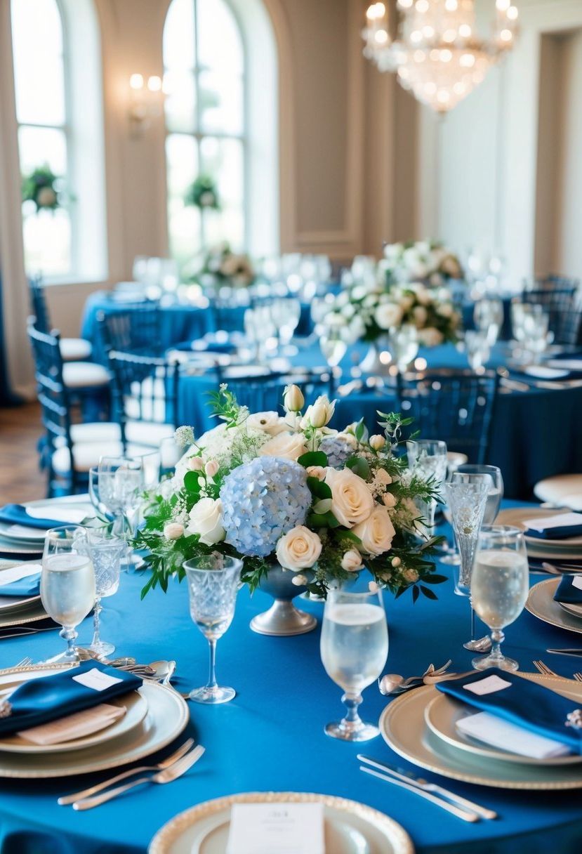 15 Stunning Blue Wedding Table Decor Ideas!