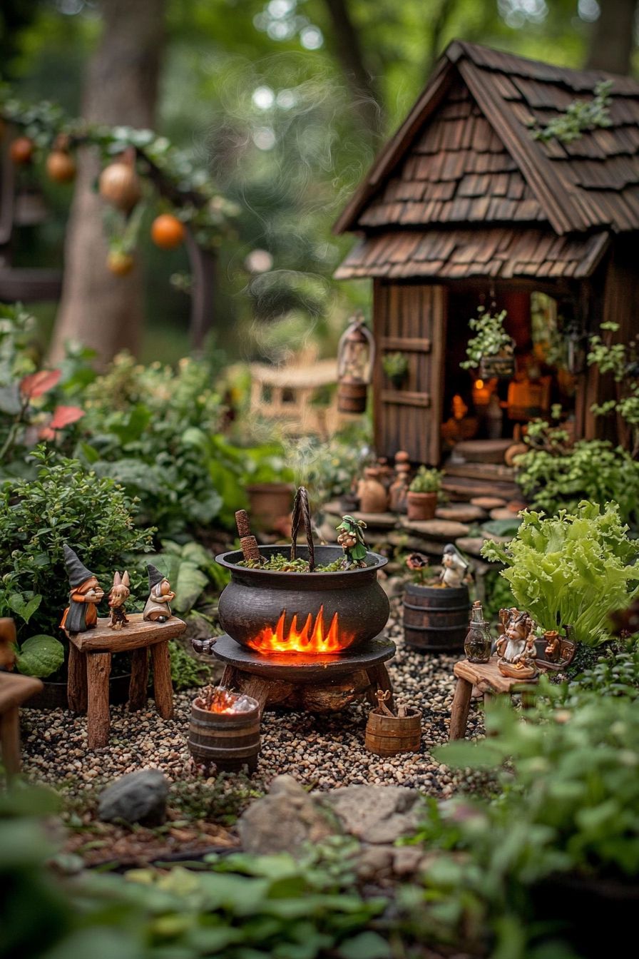 20 Spellbinding Backyard Ideas for a Witchy Outdoor Retreat - photo 12