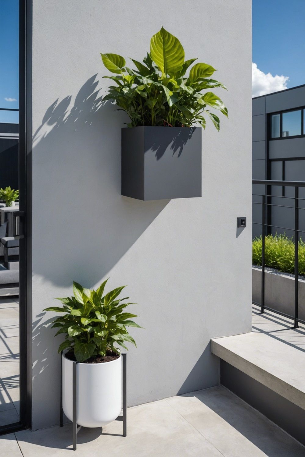 Floating Planter Displays