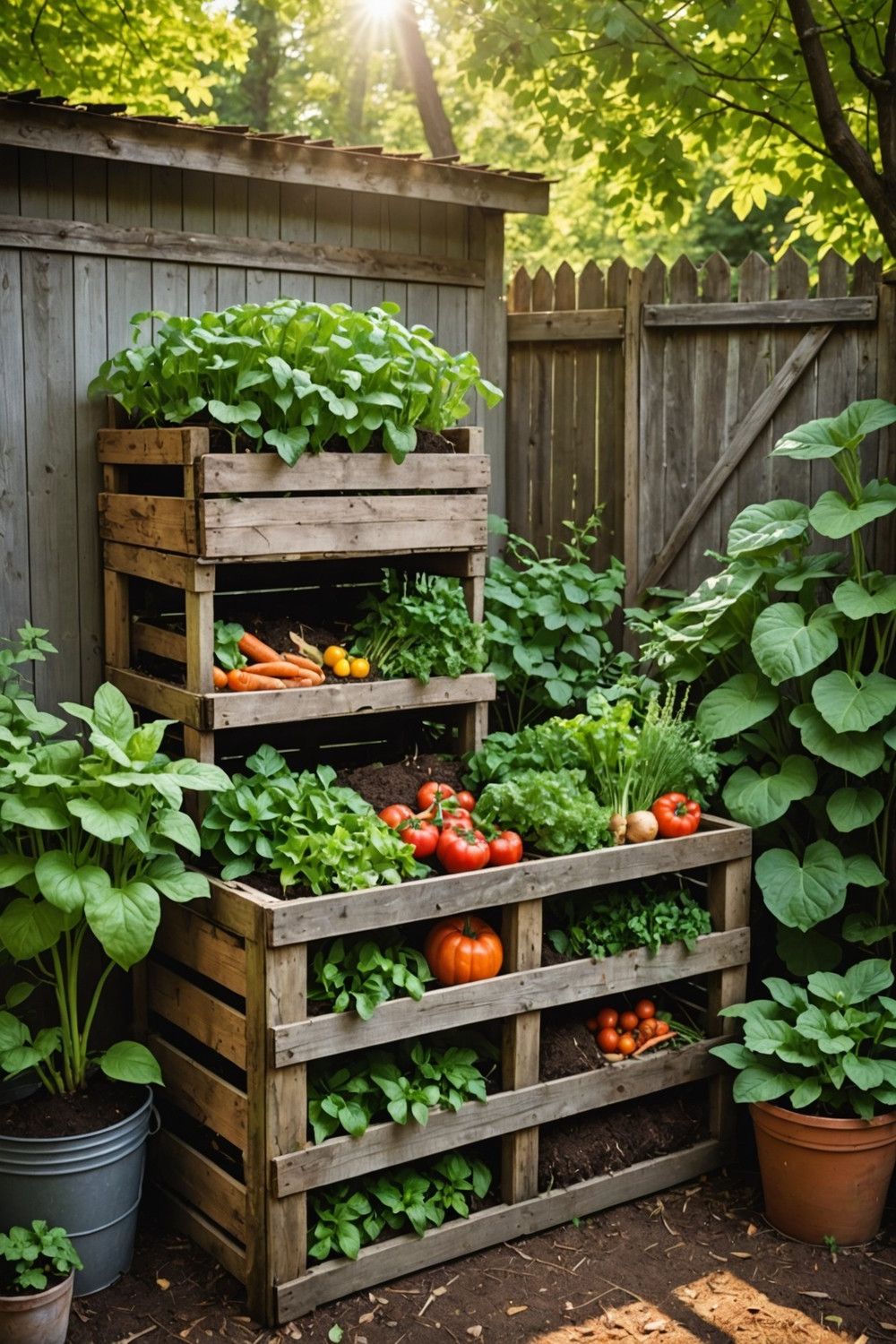 Building a Basic Compost Bin