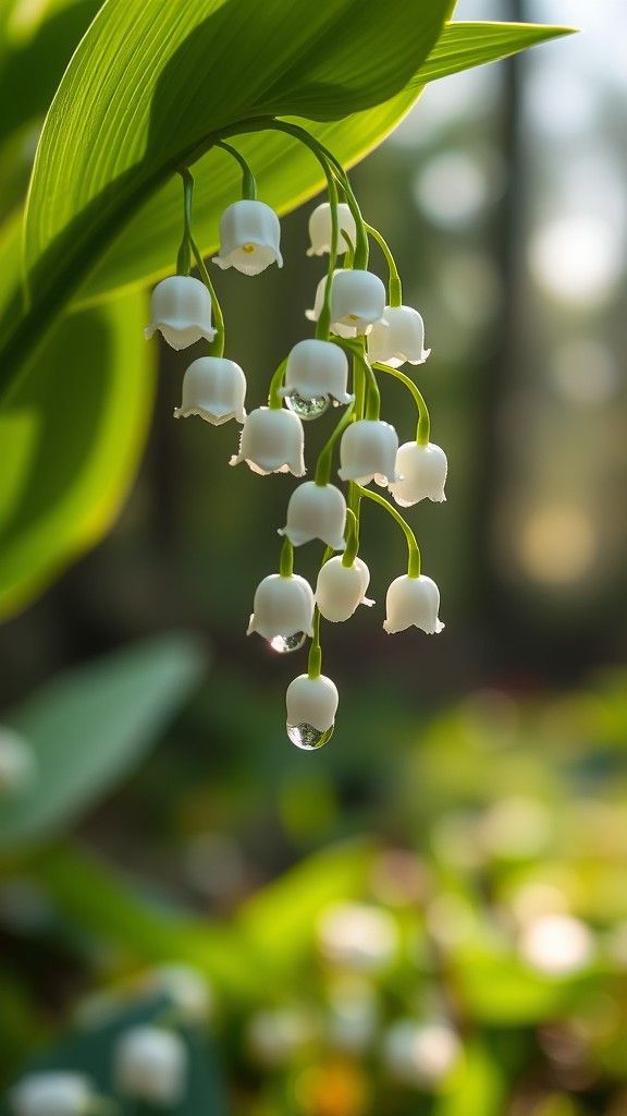 7 Lily of the Valley: Delicate Bell-Shaped Blooms