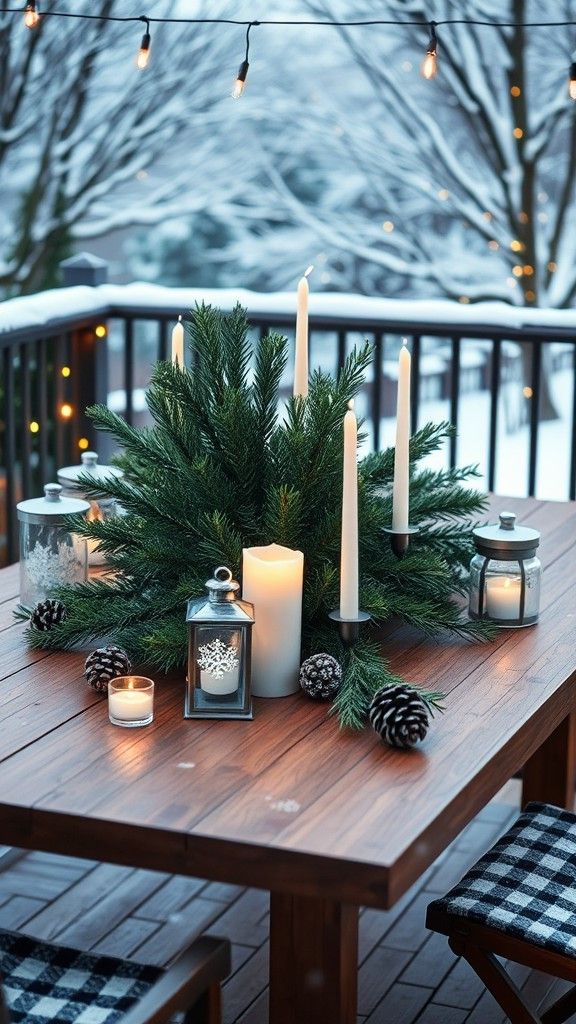 Building Candle-Filled Centerpieces