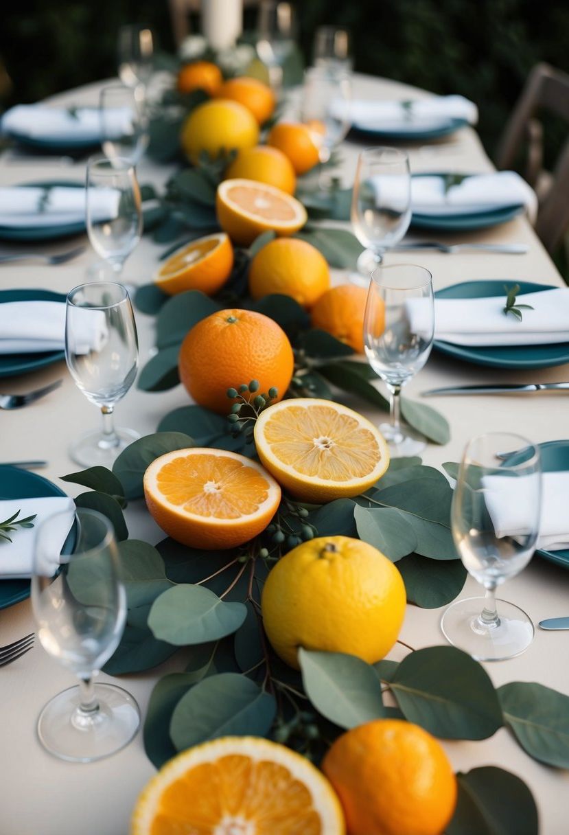 15) Citrus and Eucalyptus Table Mix