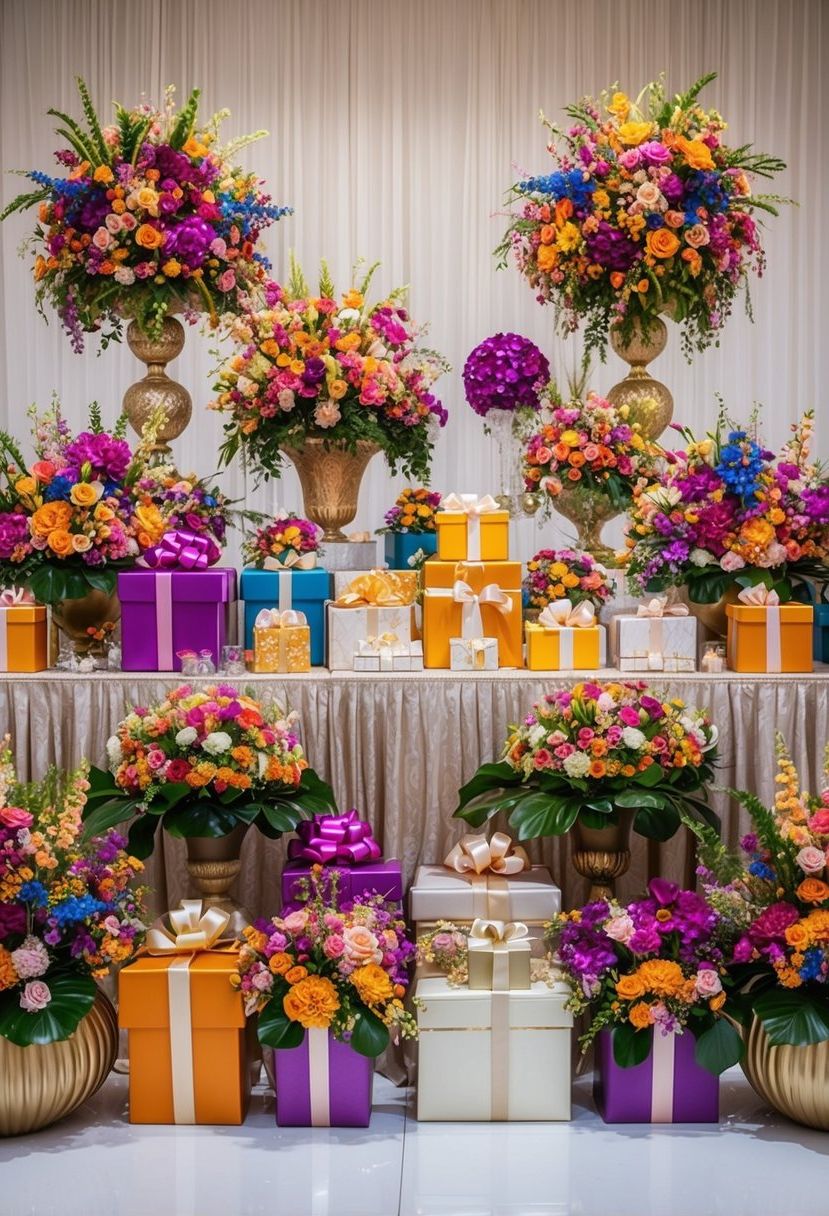 11) Try Oversized Floral Designs for Impact