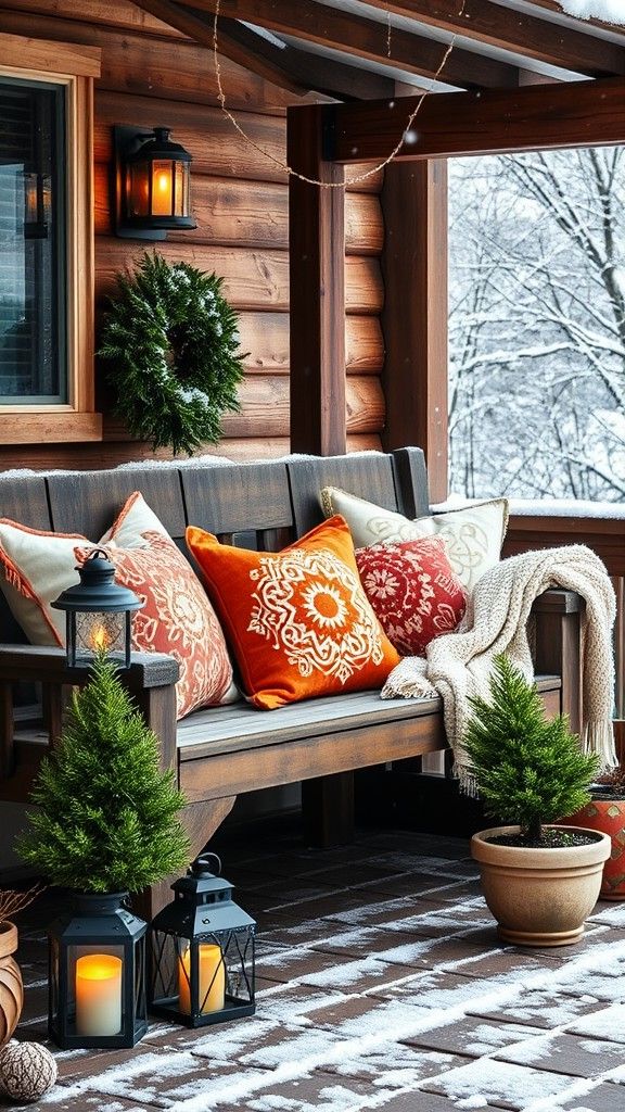 Add Decorative Pillows for Extra Comfort