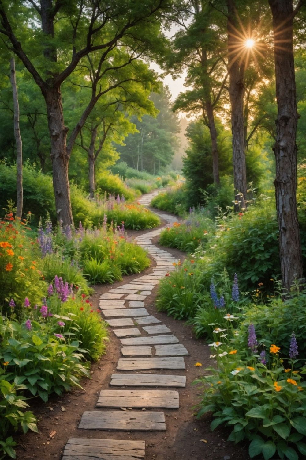 Charming Rustic Country Pathways
