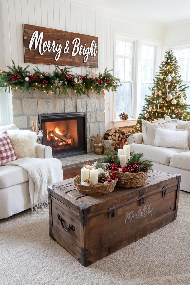 12. Farmhouse Merry and Bright signs - photo 3