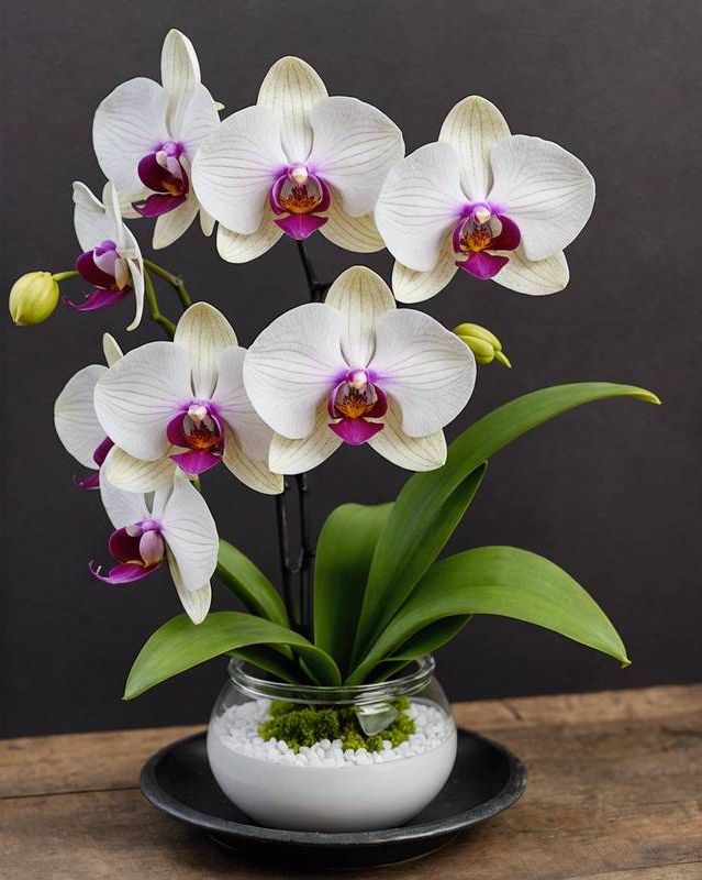 Orchids for a Calm Bathroom