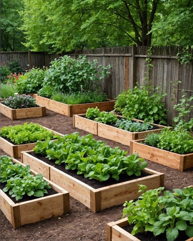 Raised Garden Bed Borders