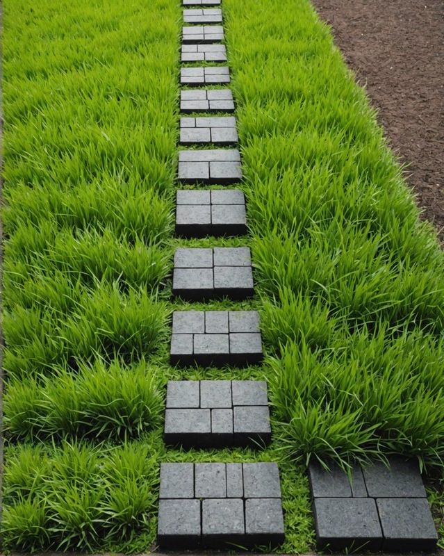Turf Paver Walkways