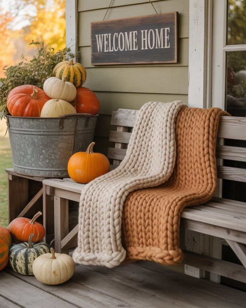13. Styling a Farmhouse Porch Bench
