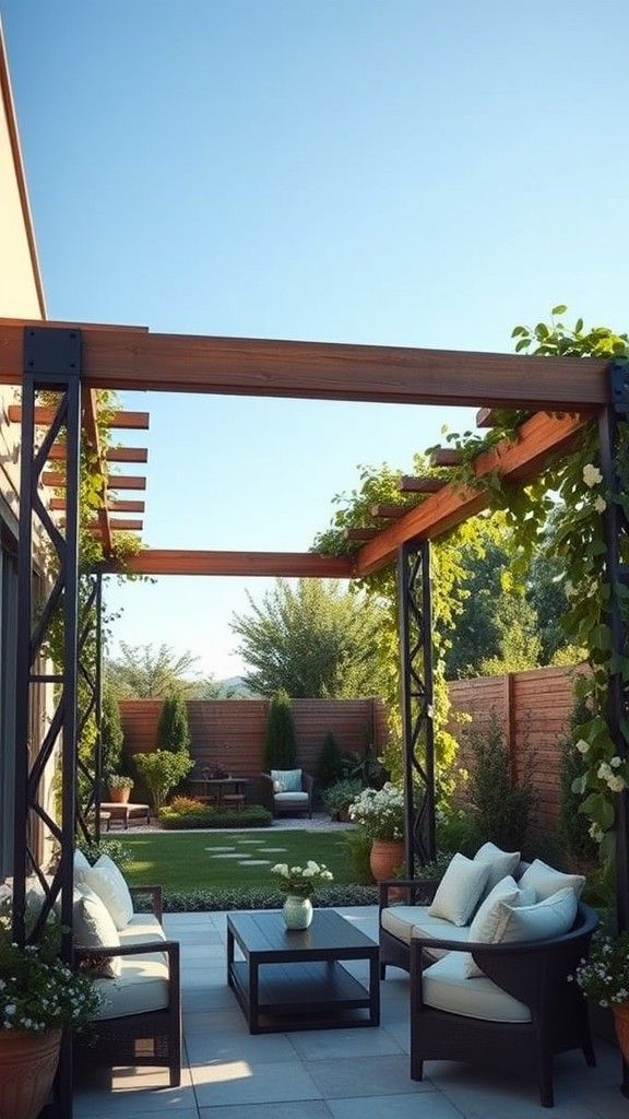 Sleek Modern Pergola Looks