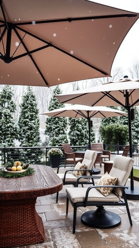 Sturdy Umbrellas for Patio Shade