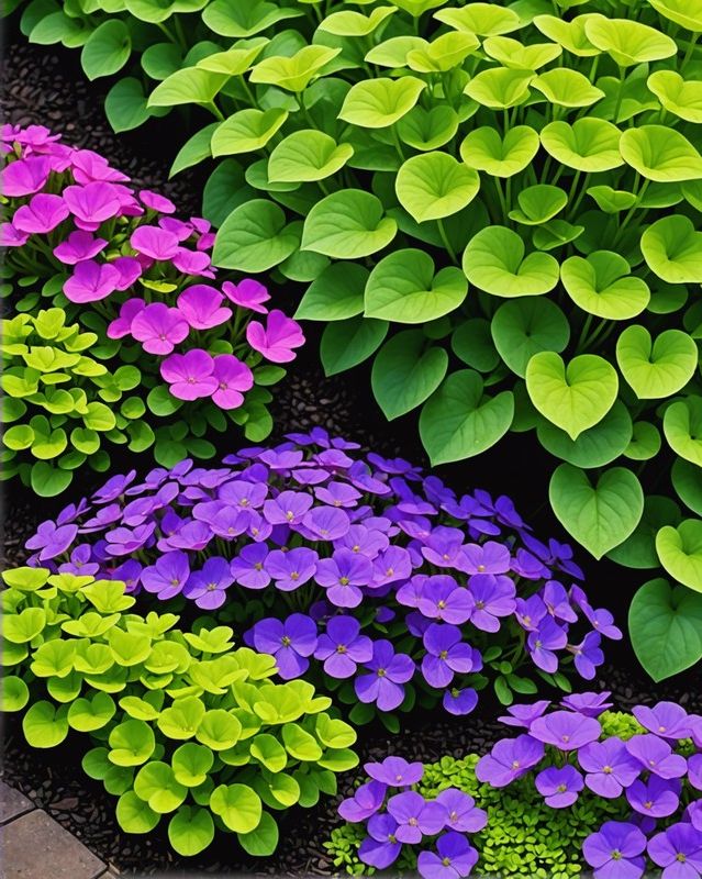 11) Low-Maintenance Groundcover Beds