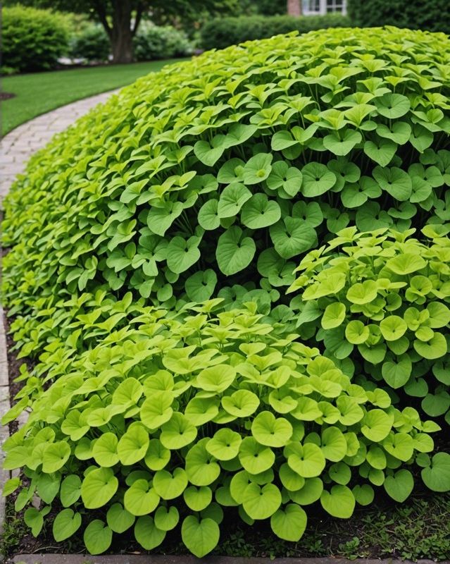 Living Mulch Ground Cover Borders