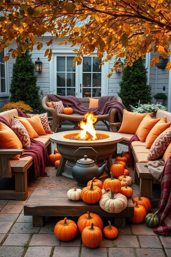 Gather Friends at a Fire Pit