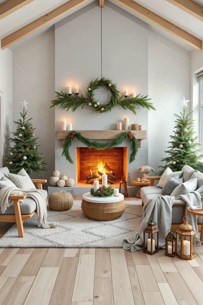 2025 Scandinavian-Style Fireplace Decor Ideas - photo 2